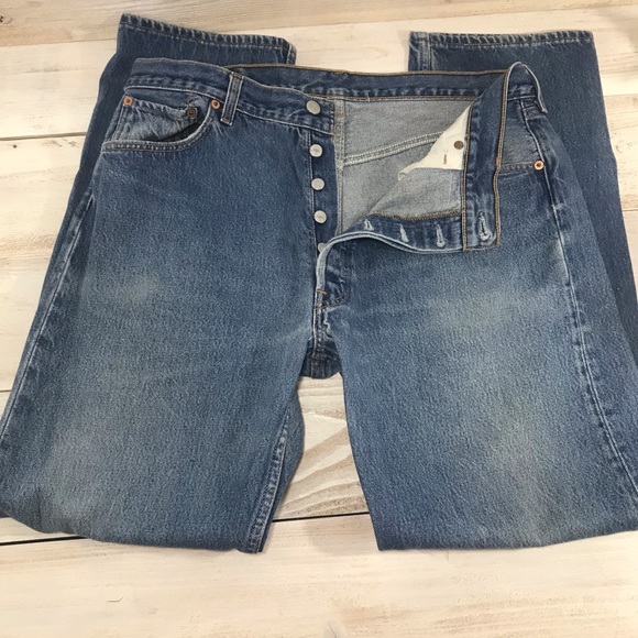 Levi's Other - Vtg Men’s 1990’s Levi's 501xx Denim Jeans 38 X 34